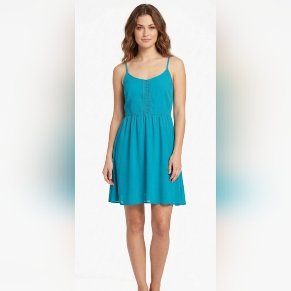 Xhilaration Blue Maxi Dress Size L